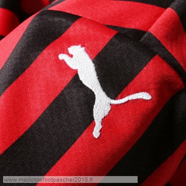Maillot Foot Achat Domicile Maillot Femme AC Milan 2019 2020 Rouge Noir