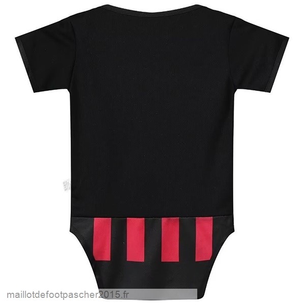 Maillot Foot Achat Domicile Onesies Enfant AC Milan 2022 2023 Rouge Noir