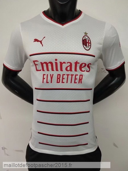 Maillot Foot Achat Thailande Exterieur Joueurs Maillot AC Milan 2022 2023 Blanc