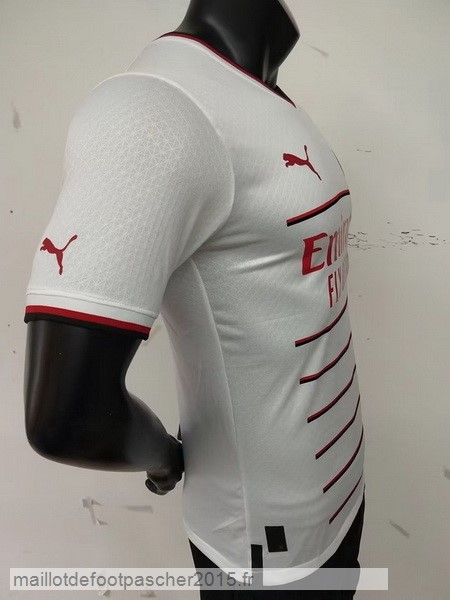 Maillot Foot Achat Thailande Exterieur Joueurs Maillot AC Milan 2022 2023 Blanc