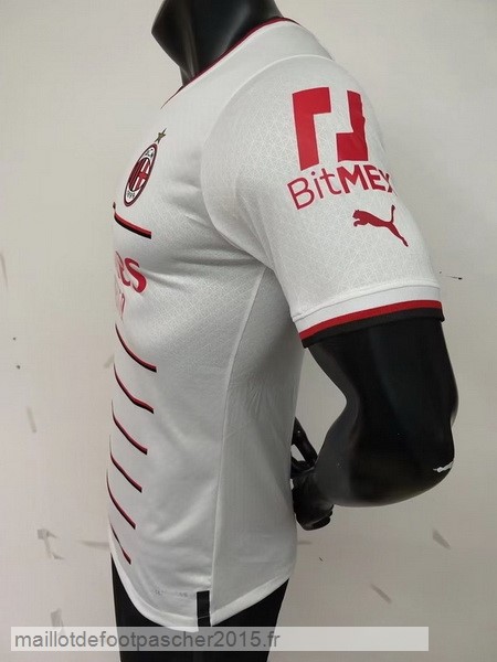 Maillot Foot Achat Thailande Exterieur Joueurs Maillot AC Milan 2022 2023 Blanc
