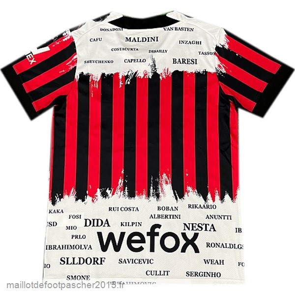 Maillot Foot Achat Thailande Spécial Maillot AC Milan 2022 2023 Rouge Blanc