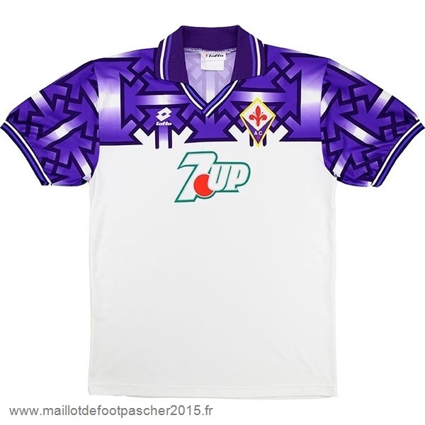 Maillot Foot Achat Exterieur Maillot Fiorentina Rétro 1992 1993 Blanc