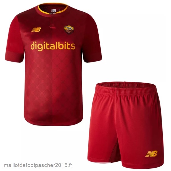 Maillot Foot Achat Domicile Conjunto De Enfant AS Roma 2022 2023 Rouge