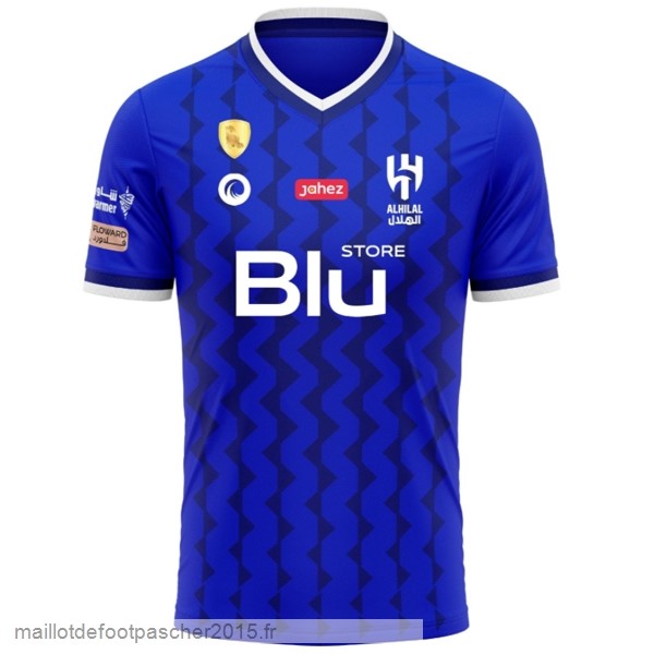 Maillot Foot Achat Thailande Domicile Maillot Al Hilal Saudi FC 2022 2023 Bleu