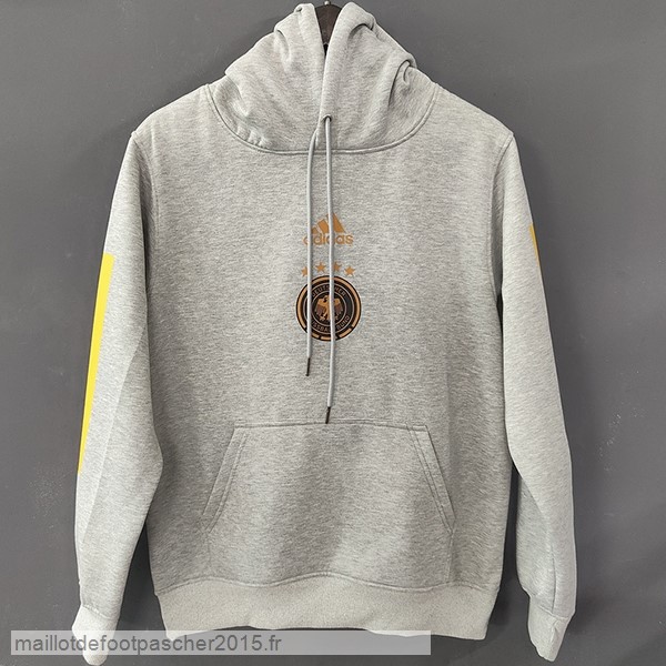 Maillot Foot Achat Sweats à Capuche Allemagne 2022 Gris