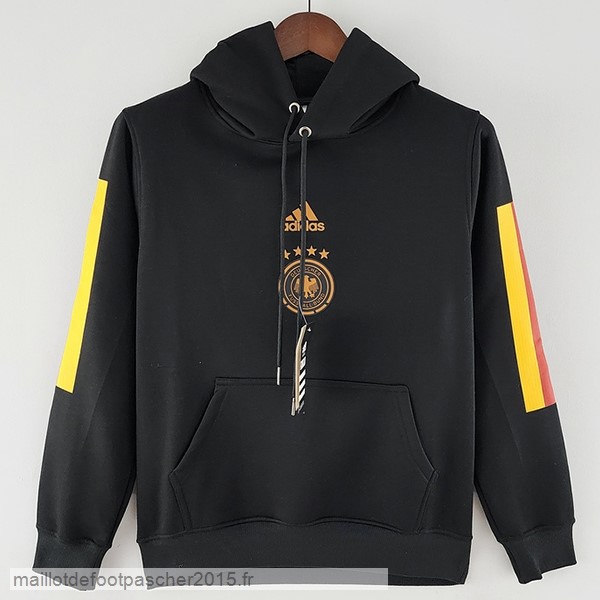 Maillot Foot Achat Sweats à Capuche Allemagne 2022 Noir