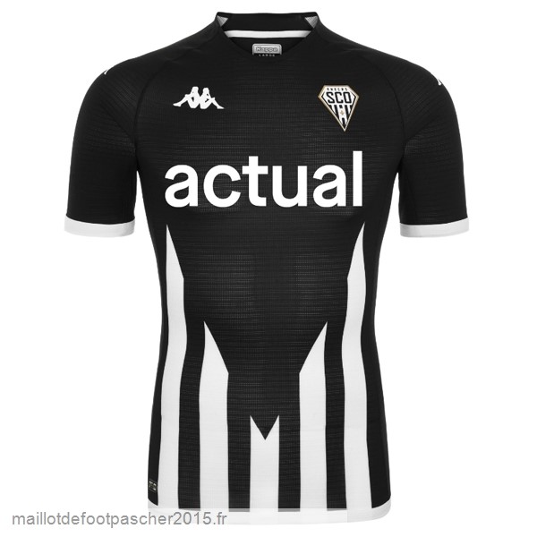 Maillot Foot Achat Thailande Domicile Maillot Angers 2022 2023 Noir