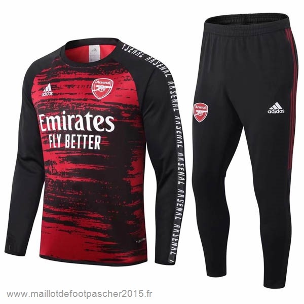 Maillot Foot Achat Survêtements Arsenal 2020 2021 Rouge Noir