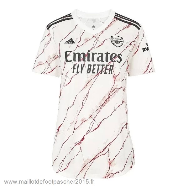 Maillot Foot Achat Exterieur Maillot Femme Arsenal 2020 2021 Blanc
