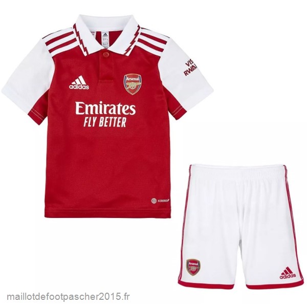 Maillot Foot Achat Domicile Conjunto De Enfant Arsenal 2022 2023 Rouge
