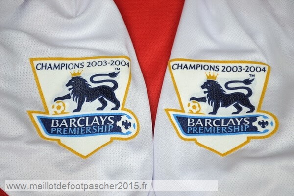 Maillot Foot Achat NO.14 Henry Domicile Maillot Arsenal Rétro 2004 2005 Rouge