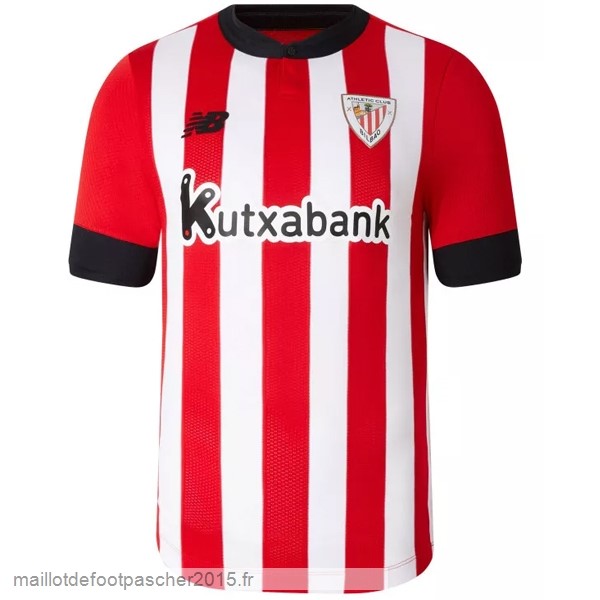 Maillot Foot Achat Thailande Domicile Joueurs Maillot Athletic Bilbao 2022 2023 Rouge Blanc
