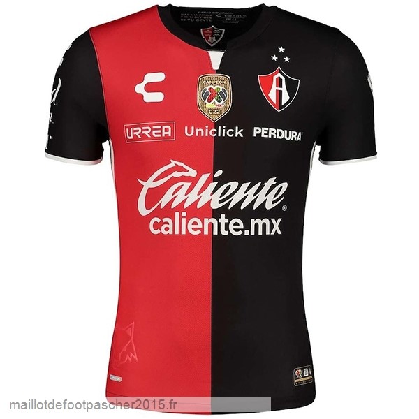 Maillot Foot Achat Domicile Maillot Atlas FC 2022 2023 Rouge Noir