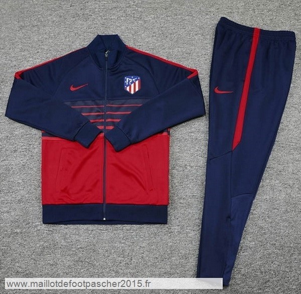 Maillot Foot Achat Survêtements Atlético Madrid 2020 2021 Bleu Marine Rouge