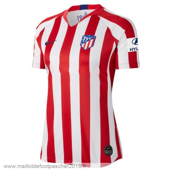 Maillot Foot Achat Domicile Maillot Femme Atlético Madrid 2019 2020 Rouge