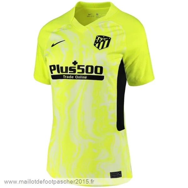 Maillot Foot Achat Third Maillot Femme Atlético Madrid 2020 2021 Vert Fluorescente