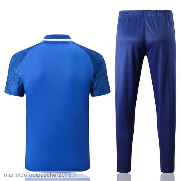 Maillot Foot Achat Ensemble Complet Polo Atlético Madrid 2022 2023 Bleu