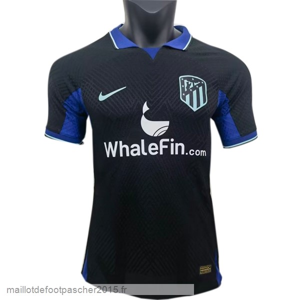 Maillot Foot Achat Thailande Exterieur Joueurs Maillot Atlético Madrid 2022 2023 Noir