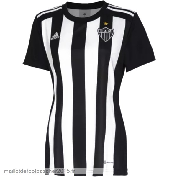 Maillot Foot Achat Domicile Maillot Femme Atlético Mineiro 2022 2023 Noir Blanc