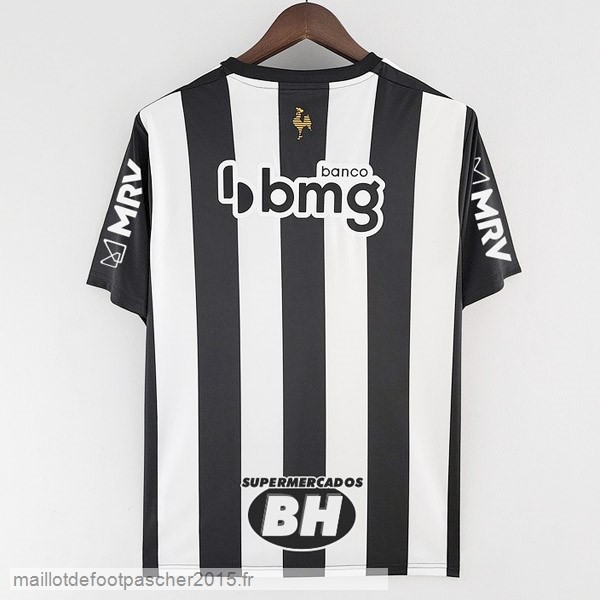 Maillot Foot Achat Thailande Domicile Maillot Atlético Mineiro 2022 2023 Noir I Blanc