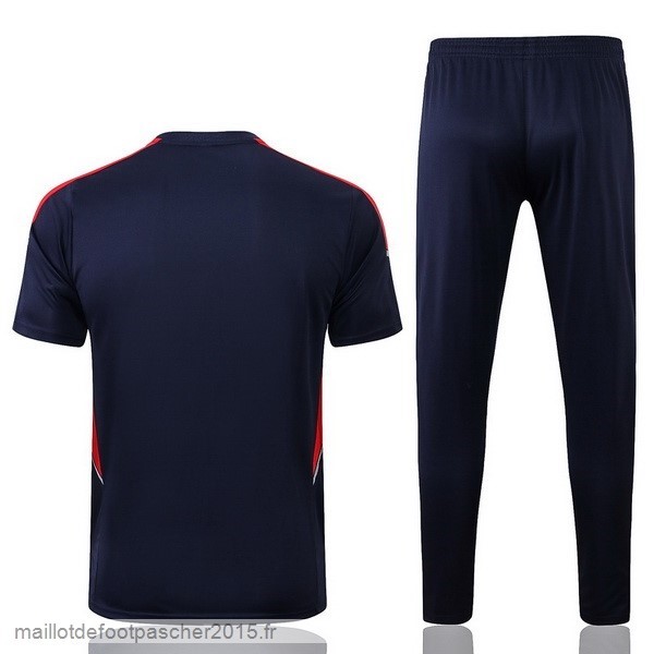 Maillot Foot Achat Entrainement Ensemble Complet Bayern Munich 2022 2023 Noir Rouge