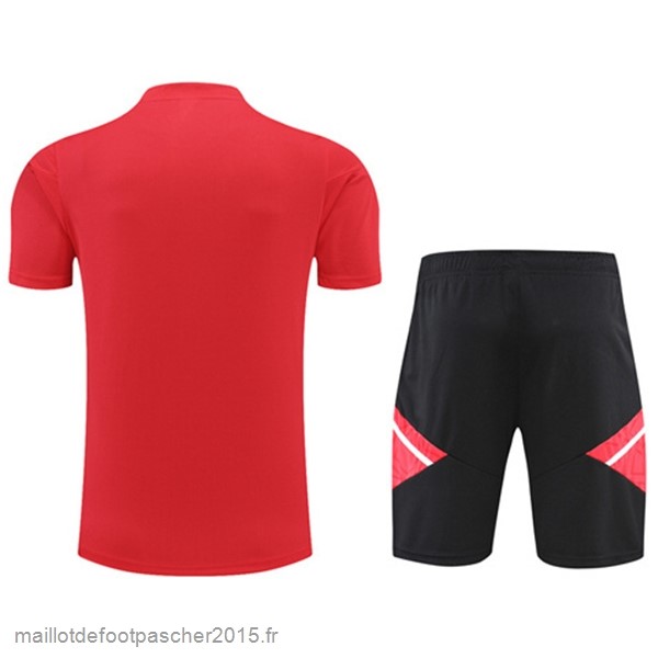 Maillot Foot Achat Entrainement Ensemble Complet Bayern Munich 2022 2023 Rouge I Noir
