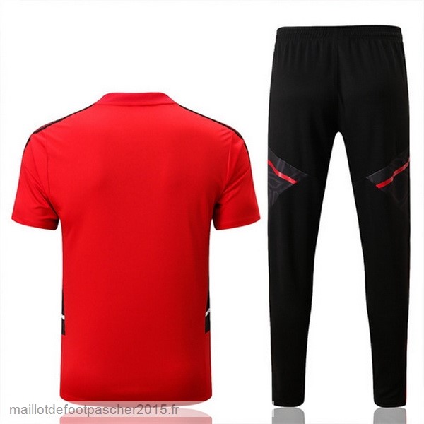 Maillot Foot Achat Entrainement Ensemble Complet Bayern Munich 2022 2023 Rouge Noir