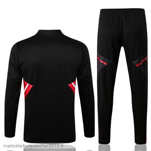 Maillot Foot Achat Survêtements Enfant Bayern Munich 2022 2023 Noir Rouge