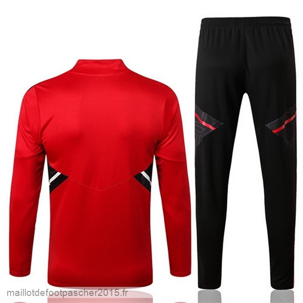 Maillot Foot Achat Survêtements Enfant Bayern Munich 2022 2023 Rouge Noir