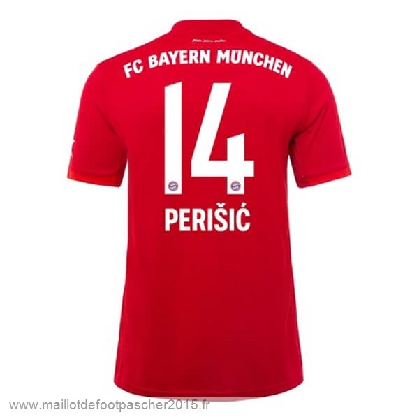 Maillot Foot Achat NO.14 Perisic Domicile Maillot Bayern Munich 2019 2020 Rouge