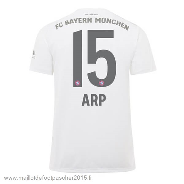 Maillot Foot Achat NO.15 ARP Exterieur Maillot Bayern Munich 2019 2020 Blanc