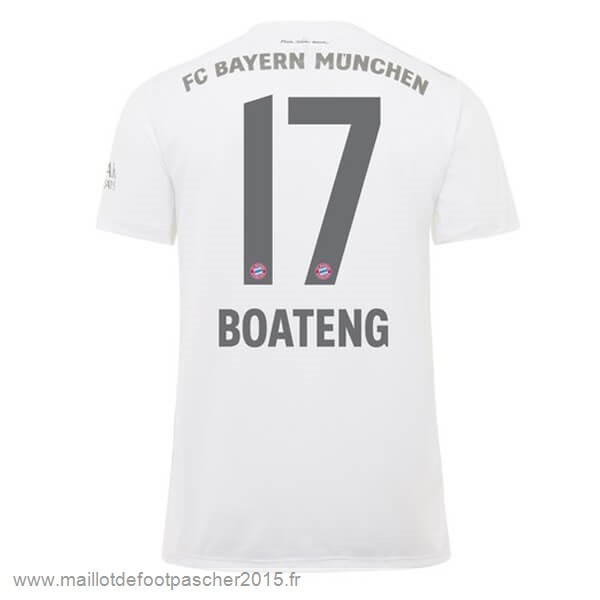 Maillot Foot Achat NO.17 Boateng Exterieur Maillot Bayern Munich 2019 2020 Blanc