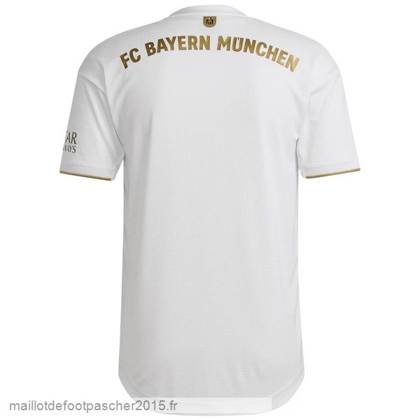 Maillot Foot Achat Thailande Exterieur Joueurs Maillot Bayern Munich 2022 2023 Blanc