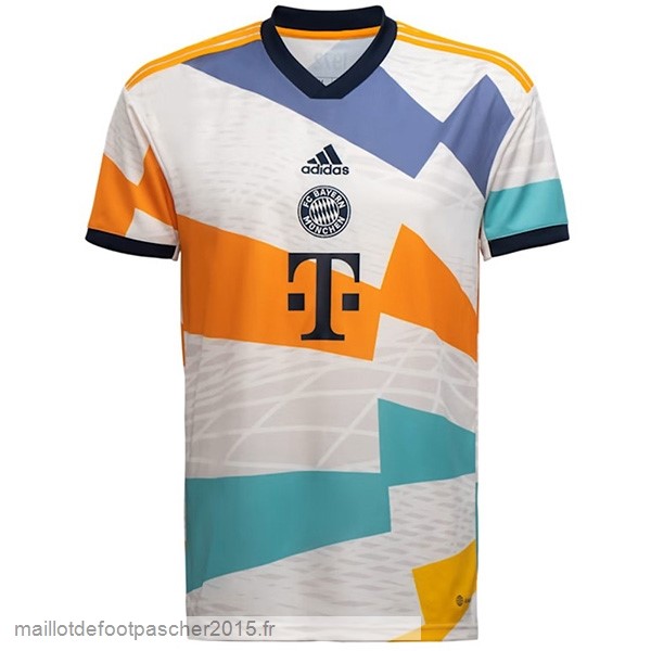 Maillot Foot Achat Thailande Spécial Maillot Bayern Munich 2022 2023 Jaune Vert