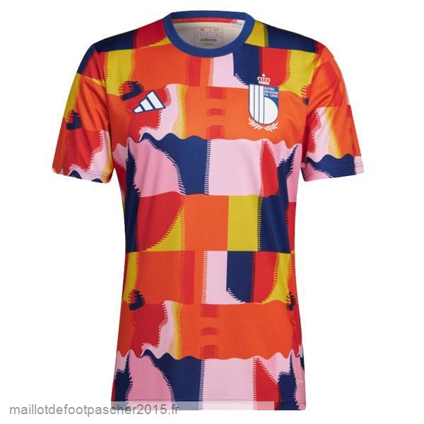 Maillot Foot Achat Entrainement Belgique 2022 Orange