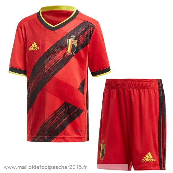 Maillot Foot Achat Domicile Conjunto De Enfant Belgique 2020 Rouge