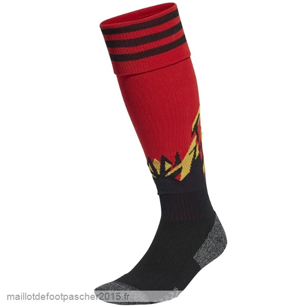 Maillot Foot Achat Domicile Chaussette Belgique 2022 Rouge