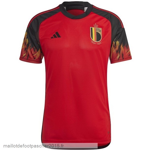 Maillot Foot Achat Domicile Maillot Belgique 2022 Rouge