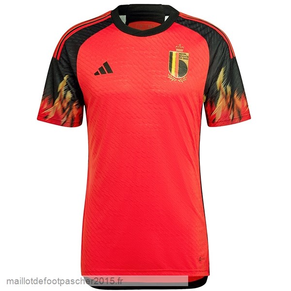 Maillot Foot Achat Thailande Joueurs Domicile Maillot Belgique 2022 Rouge
