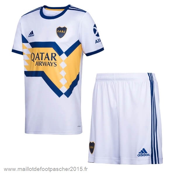 Maillot Foot Achat Exterieur Conjunto De Enfant Boca Juniors 2020 2021 Blanc