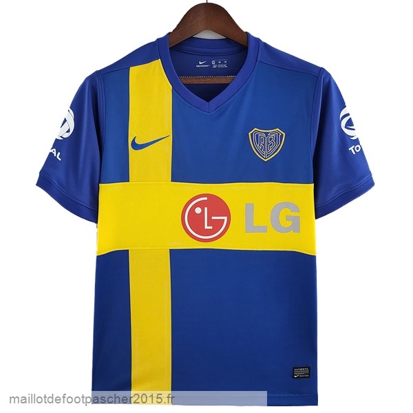 Maillot Foot Achat Domicile Maillot Boca Juniors Rétro 2009 2010 Bleu