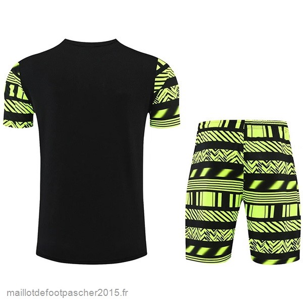 Maillot Foot Achat Entrainement Ensemble Complet Borussia Dortmund 2022 2023 Noir Jaune