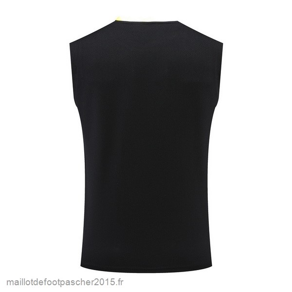Maillot Foot Achat Entrainement Sans Manches Borussia Dortmund 2022 2023 Jaune Noir