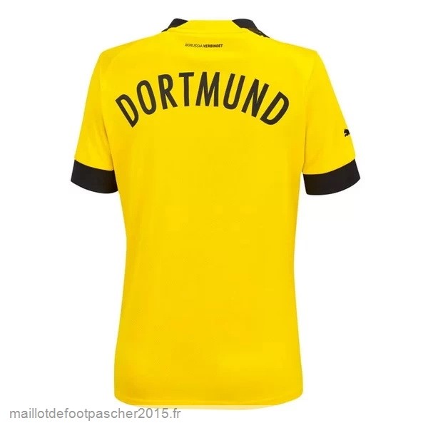 Maillot Foot Achat Domicile Maillot Femme Borussia Dortmund 2022 2023 Jaune