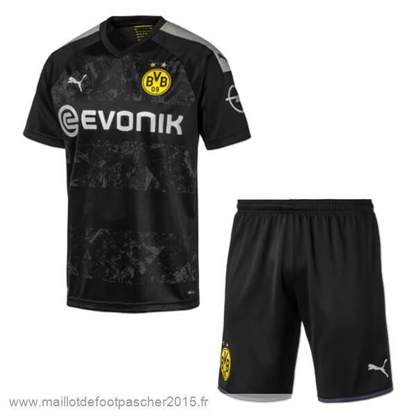Maillot Foot Achat Exterieur Conjunto De Enfant Borussia Dortmund 2019 2020 Noir