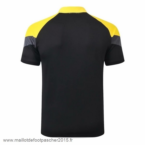 Maillot Foot Achat Polo Borussia Dortmund 2020 2021 Jaune Noir