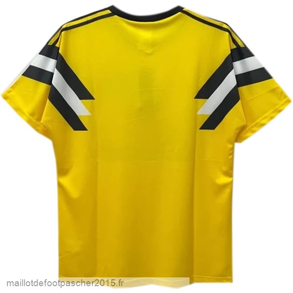 Maillot Foot Achat Domicile Maillot Borussia Dortmund Rétro 1989 Jaune