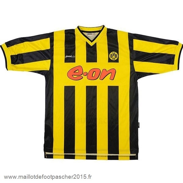 Maillot Foot Achat Domicile Maillot Borussia Dortmund Rétro 2000 Jaune