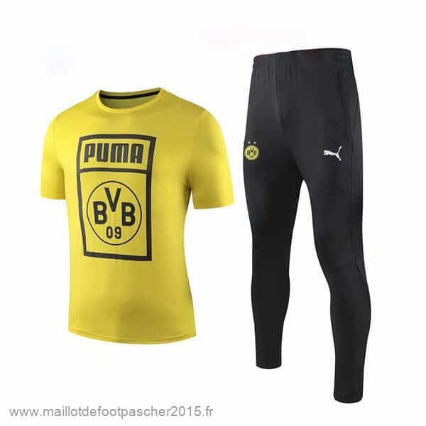 Maillot Foot Achat Entrainement Conjunto Completo Borussia Dortmund 2019 2020 Jaune Noir